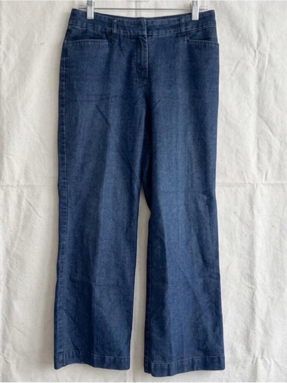 Geoffrey Beene Sport Blue Solid Jeans Womens 8 Medium